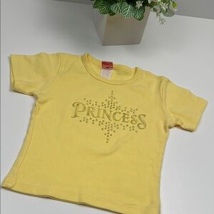 Yellow Princess Kids T-Shirt